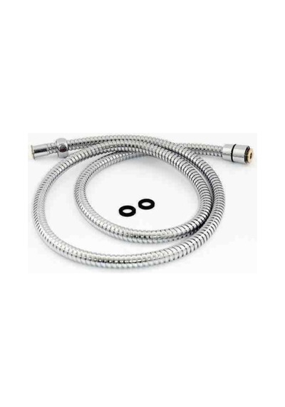 Shower Hose 360 Derece Döner Spiral Duş Hortumu 1,5 M Beyaz Pirinç Diğer