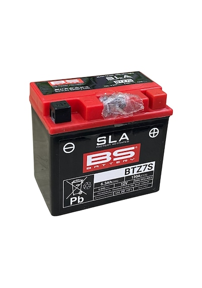 Bs Battery 12v 6.3 Ah Motosiklet Aküsü 130 A (en) (113*70*105) (b N11.20177