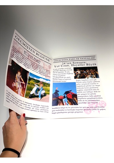 Doğum Günü Gazetesi Kişiye Özel Doğum Günü Hediyesi Beyaz