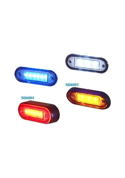 Sanel Aydınlatma Basamak 12V 6 Ledli Beyaz SBA12W6