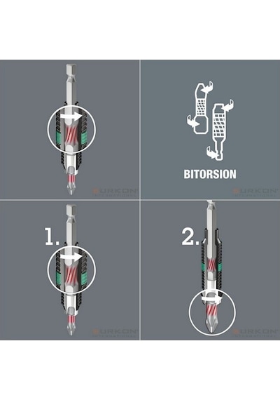Wera 867/1 BTZ Torx Bits Uç 25mm TX30 05066128001