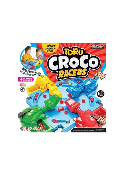 Mey İthalat Toru Croco Misket Kapmaca Eğlenceli Aile Kutu Oyunu
