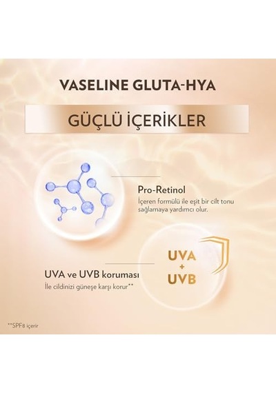 Gluta Hya Serum Etkili Uv Losyon Leke Karşıtı Ve Aydınlarıcı 200 Ml