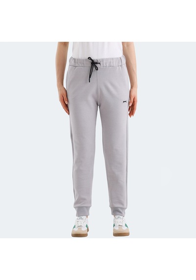 Slazenger VETERAN Kadın Cepli Gri Eşofman Altı