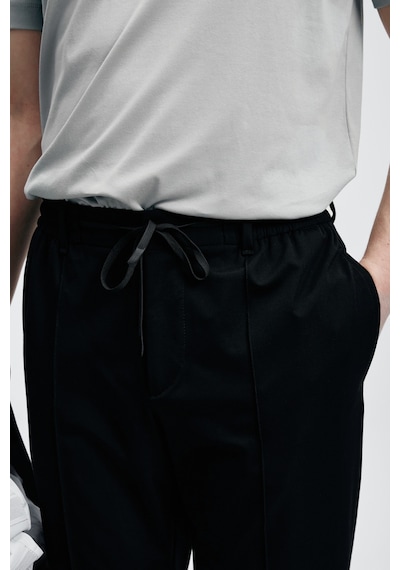 Lufian Pito Jogger Pantolon Slim Fit Siyah Siyah 111190381100100