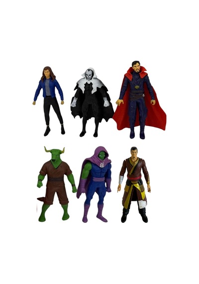 Dr Strange Spayre Rintrah Sleepwalker Ve Ekibi Oyuncak Figür Seti 6lı 14 Cm