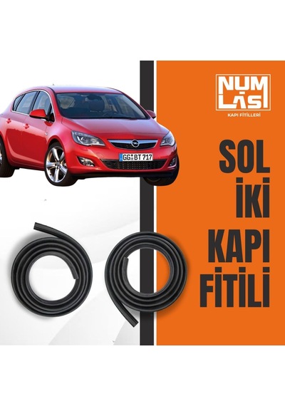 Opel Astra J Sol Ön Ve Arka Kapı Fitili-a Kalite-numlas-nm6735