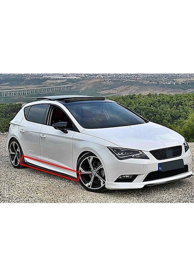 Seat Leon 3 V 3.5 Aero Uyumlu Marşpiyel Sağ Sol Takım Fiberglass Boyasız