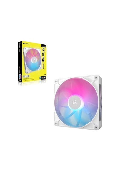 Corsaır Qx120 Co-9051023-ww 12cm Rgb Kasa Fanı Beyaz