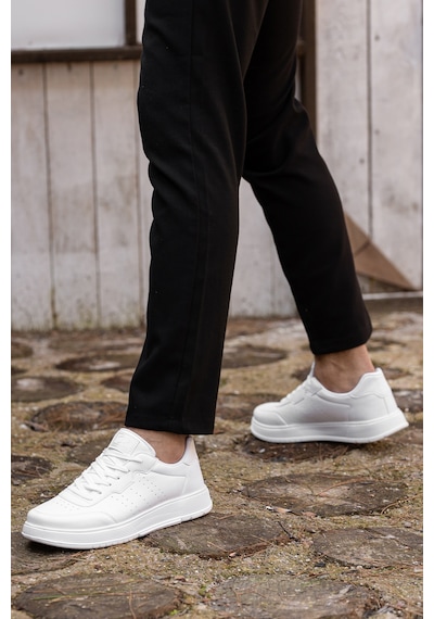 Daxtors D0158 Günlük Ortopedik Unisex Sneaker Spor Ayakkabı Beyaz