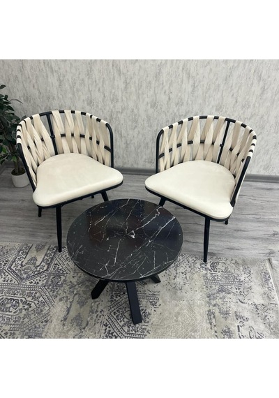 Balkon,teras,kafe,çay Seti İkili Takım Gözde Çay Seti Takımı Siyah Krem Siyah Krem Balkon,teras,kafe,çay Seti İkili Takım Gözde Çay Seti Takımı Siyah Krem Siyah Krem