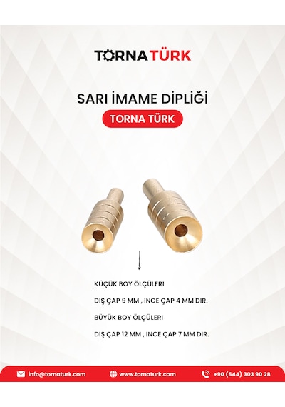 İmame Dayama - İmame Dipciği 8 mm Büyük Boy