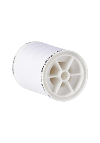 Dikiş İplikleri, Polyester, 1000 M, Beyaz Standart