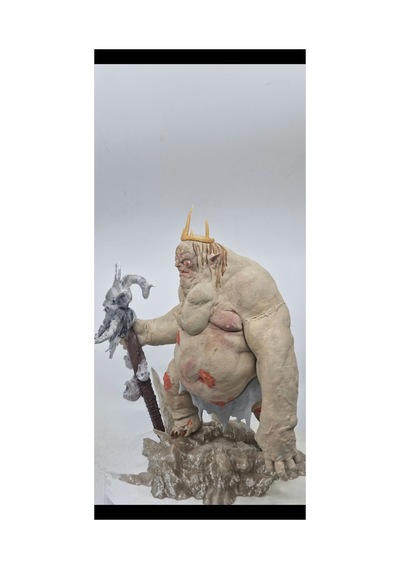King Goblin 22cm Figür Kral Goblin Lord Of The Rings