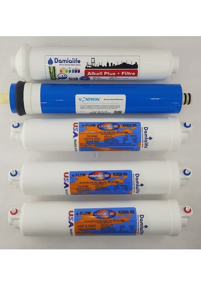 Omnipure Filtre  Vontron Membran ve Alkali Plus Filtre