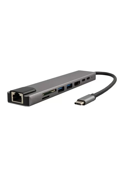 Type-c 8in1 Hdmı Çok Fonksiyonlu Usb 3.0 Dock Station Macbook - Pc - - Xbox