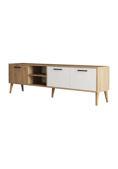 Mezza Exxen 1585 Ahşap Ayaklı Tv Ünitesi 180 CM