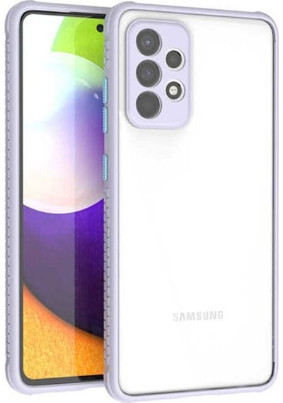 Galaxy Uyumlu A52 Kılıf Zore Kaff Kapak Mor