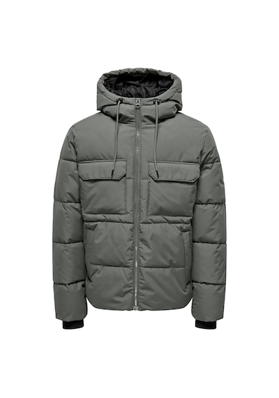 Only & Sons Elijah Erkek Yeşil Mont 22029661-casg Yeşil