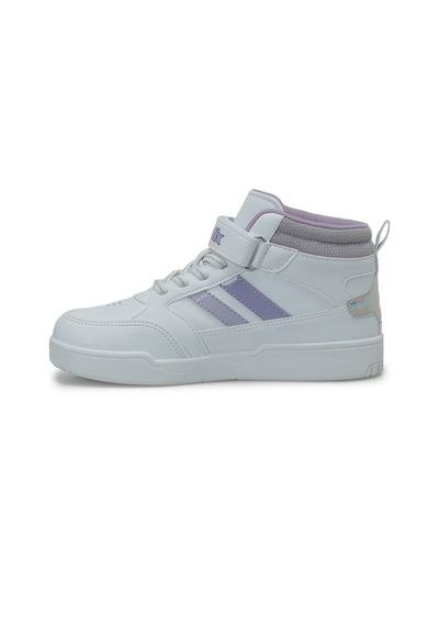 Kinetix Drep Hı F Beyaz Kız Çocuk High Sneaker 000000000102694602 Beyaz-lıla-k Lıla