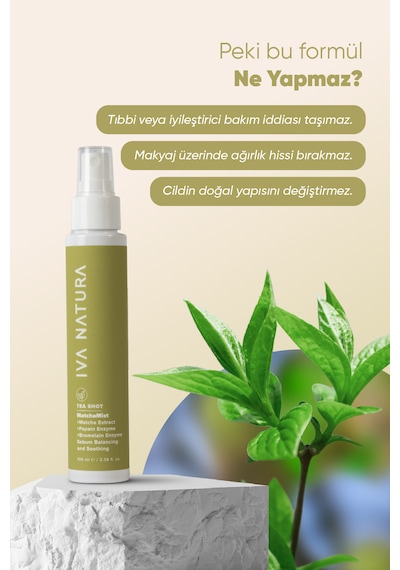 İva Natura Matcha Özlü Tonik Sprey Destekli Ferahlatıcı & Dengeleyici Bakım 100 Ml