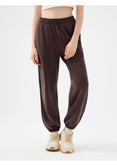 Loft Regular Fit Kadın Eşofman Altı Lf2041115 Q1.v1 Kahverengi