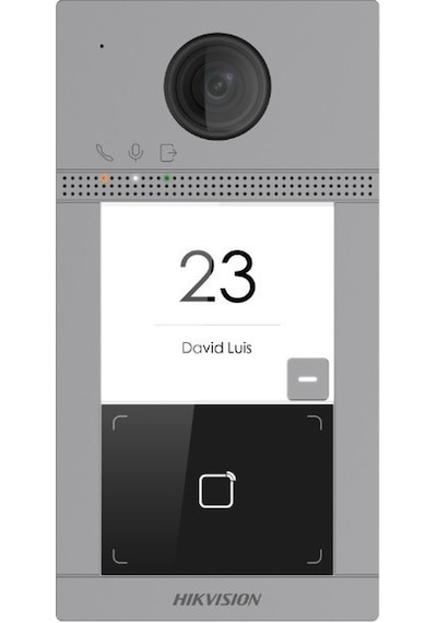 Hikvision DS-KV8113-WME1 2 MP Wi-Fi Çok Yönlü Mikrofon ve Hoparlör Villa Tipi Interkom Çağrı Paneli Dış Ünite