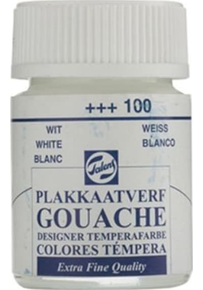 Talens Guaj Boya 16 ML 100 Beyaz Çok Renkli