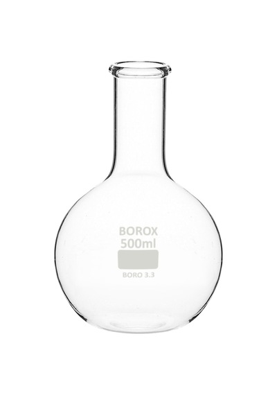 Cam Balon 50 Ml - Dibi Düz - Boro 3.3