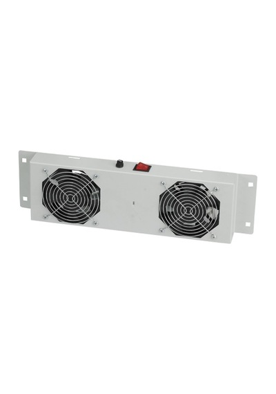 AGER Duvar Tipi 2li Termostatlı Beyaz Fan Modülü AN-F2T-A-B1