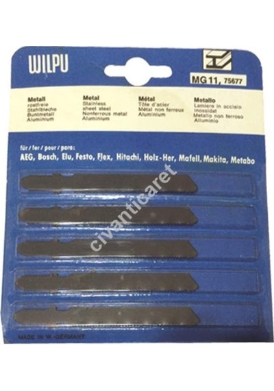 Dekupaj Testere No.MG 11 WILPU