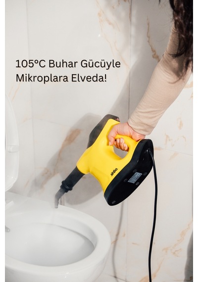 Sinbo SSC-6424 9 In 1 Çok Fonksiyonlu El Tipi Basınçlı Buharlı Temizlik Makinesi