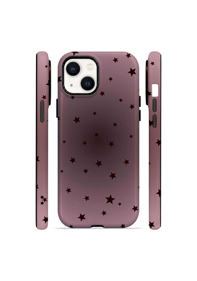 Velvoria Valestra Rose Star Dust Apple iPhone Uyumlu 15 Darbe Korumalı Kılıf Valestra Select - Rose Star Dust