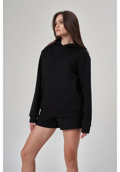 Ayessa Kadın Sweatshirt 1529112 Siyah