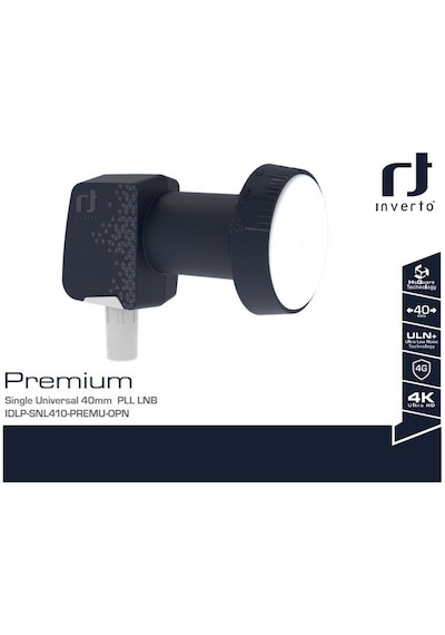Inverto Premium Uln Single Lnb Full Hd 4K Uyumlu