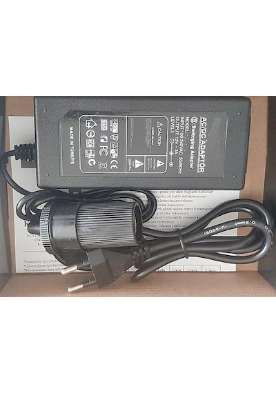 Çakmak Adaptörü Araç Çakmaklık Çevirici Ev Tipi Çevirici Adaptör 3amper/12volt