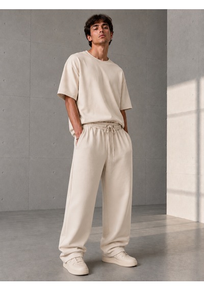 Shemard Bej Oysho Baggy Pantolon