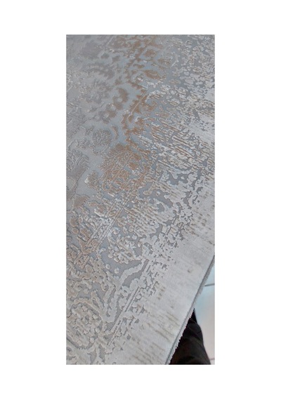 İpek Halı Vales Akrilik Yün İplik Dokuma 200x290 6m2 Makina Halısı Krem - Gri