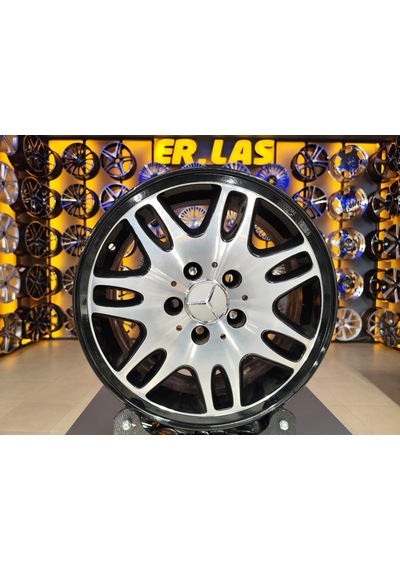 4 Adet Mercedes  6 16 5 112 Et50 66.6 Black Mack Jant Revize Edilmiş Takım