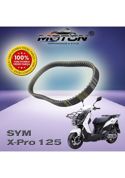 Sym X-pro 125 Varyatör Kayışı - Dayanıklı Güçlendirilmiş Yapılı Tayland Üretimi
