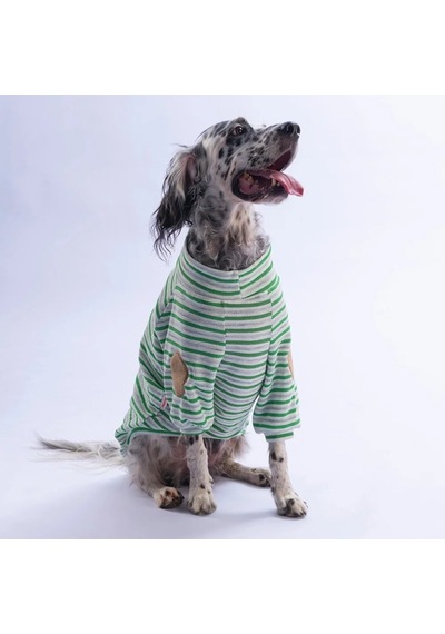 Pawstar 26767 Yeşil Marseille Softline Büyük Irk Sweat-21656