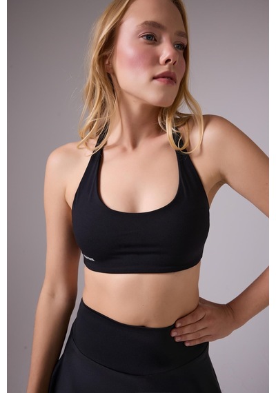 Aerıa Backneckflex Atletik Spor & Aktif Yaşam Sütyeni-2794 Siyah