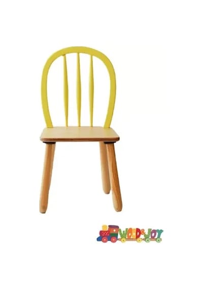 Wood&joy Makaron Sandalye -sarı