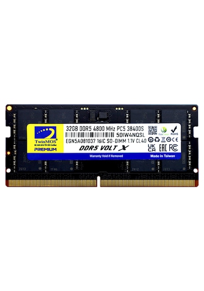 Twinmos Ddr5 32gb 4800mhz Cl40 Notebook Ram Tmd532gb4800s40