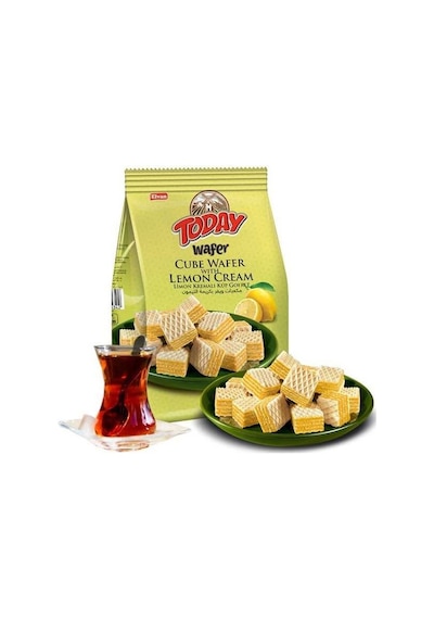 Today Küp Gofret Limonlu 200Gr. (1 Paket)