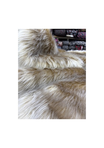 Peluş Kumaş 50 X150 Cm Mavi Mavi