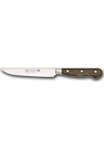 Sürbisa Ahşap Saplı Yöresel Mutfak Bıçağı 61003-ym 12.0 Cm Çok Renkli