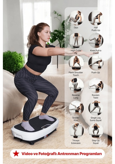 Teknogerman Ultra Power Model Yüksek Titreşimli Ve Spor Cihazı