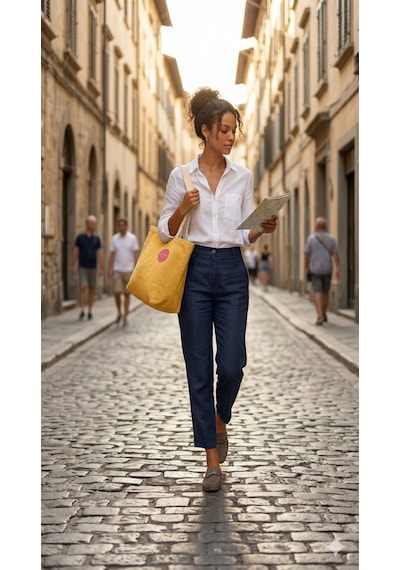 Faralya Life Çıtçıtlı Kapama Sarı Renk Kadın Çanta Plaj Çantası Günlük Çanta %70 Pamuk %30 Polyester Omuz Çantası Açık Sarı