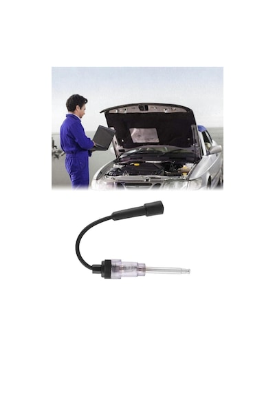 Araç Kıvılcım Kontrol Cihazı Motor Ateşleme Bobini Dedektörü Buji Test Kalemi